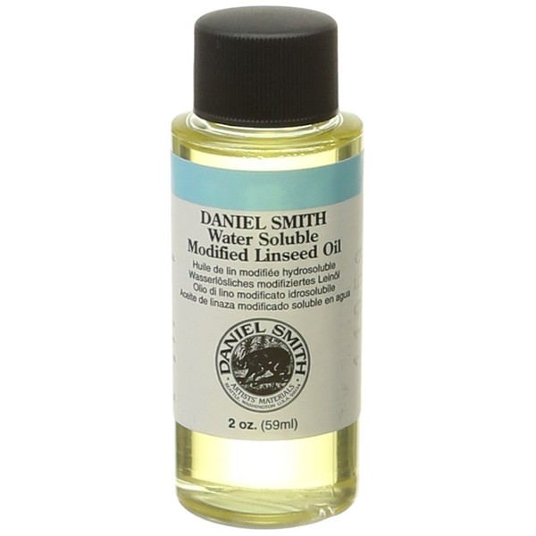 DANIEL SMITH Watersoluble Oil Medium Modified Linseed Oil, 284391001, 2oz