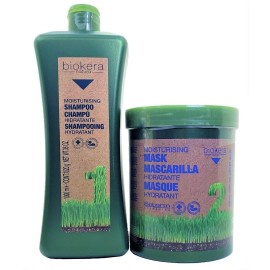 Salerm Biokera Tratamiento Cabello Seco Y Maltratado 1l C/u