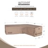 ULTCOVER Patio L-Shaped Right Facing Sofa Cover Waterproof for 6-Seater