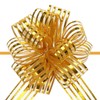 sourcing map 5pcs 4 Inch Organza Large Pull Bow Metallic