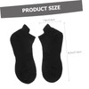Healvian 4pairs Unisex Cotton Low-cut Running Socks Breathable and Comfortable