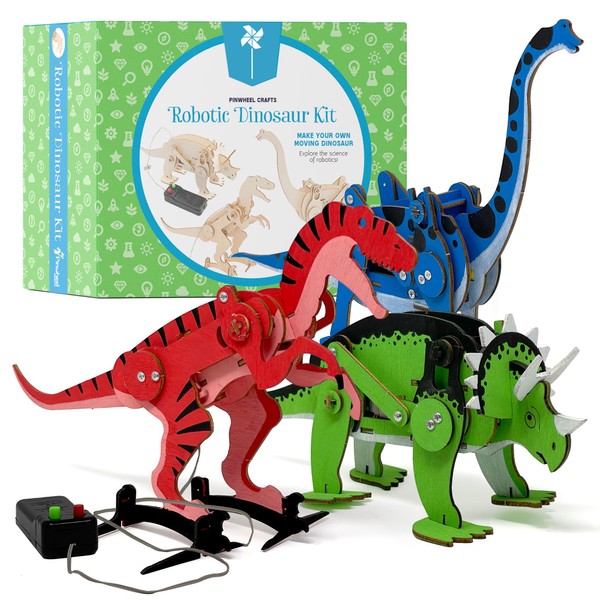 Robotic Dinosaur Kit for Kids Ages 6-12 - Arts &