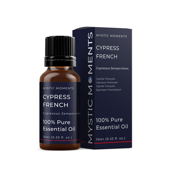 Mystic Moments French Cypress Essential Oil - 10ml - 100% Pure