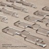 10PCS Router Table Set Up Bars Transparent Acrylic High Accuracy