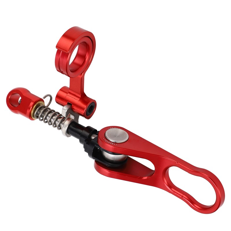Quick Release Bike Seatpost Clamp Handle And Rear Frame Clip
