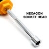 Piutouyar 7mm Socket Wrench Screwdriver, Hex Nut Driver, Steel Cushion