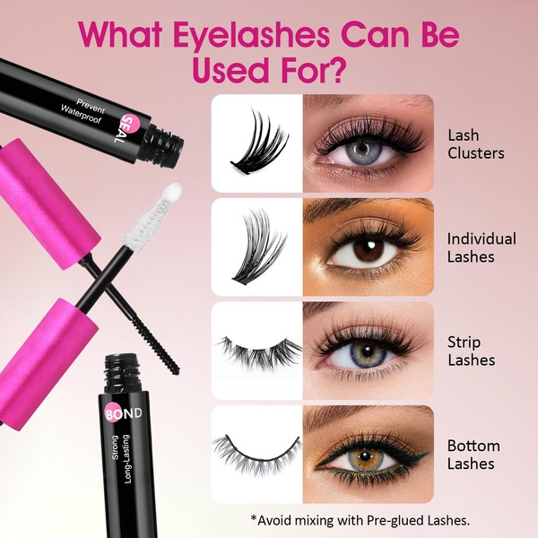 Lash Bond and Seal Waterproof for 72 Hours, Long Lasting