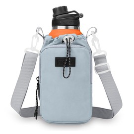 Water Bottle Pouch, Bottle Pouch, Water Bottle Carrier Cover, Nylon Bottle Case, Water Bottle Holder, Handbag, Mountain Climbing, Bicycle, Outdoors, Biking, Commuting, Hydration, with Adjustable