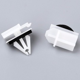 OAUTOO 25pcs Fender, Spoiler & Roof Rack Moulding Clip for GM 11518988 Fits Buick Enclave Encore Chevy Traverse Trax GMC Acadia Hummer H3 Saturn Outlook 2004-On