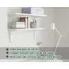 ZiYuya 4PCS Shelf Bracket, Right Angle Corner Brackets Heavy Duty