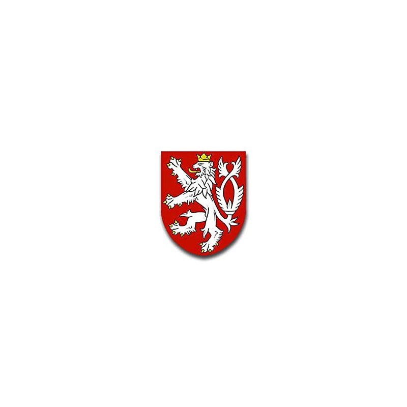 Sticker Bohemia Czech Republic Crown Lion Coat of Arms 7