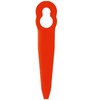 SPARES2GO Plastic Blades Compatible with STIHL FSA 45 Cordless Grass