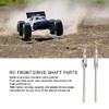 2PCS Stainless Steel Front Drive Shaft,CVD Axle Replacement for 1/10