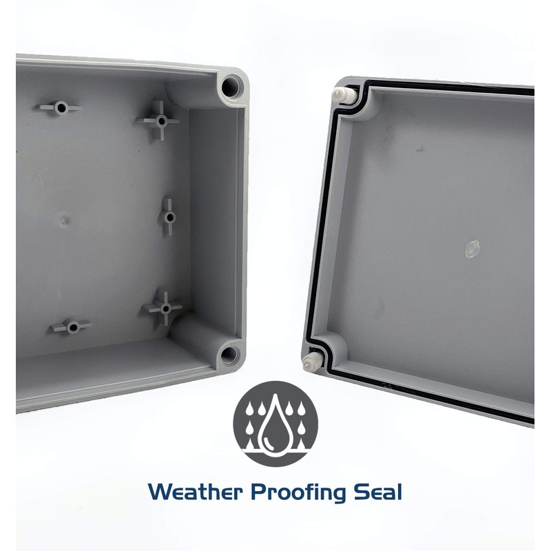 DJC Supply Co. 6" x 6" x 3" Weather &