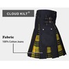 Hybrid Tartan Kilt Macleod of Lewis 36"