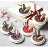 Lot de 6 boîtes de poudre effet miroir pour manucure