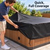 210D Oxford Square Hot Tub Cover, 78.7 x 78.7 x