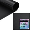 Frienda 1 Pack 36" X 96" X 0.04" ABS Black