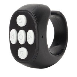 TikTok Bluetooth5.3 Control Remoto Inalámbrico Página Turner para iOS Android Teléfono Celular Aplicación Cámara, Smart TikTok Scrolling Ring Clicker, Obturador Remoto Selfie Botón