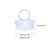 uxcell Rubber Sink Plug, Clear Drain Stopper Fit 1-1/2" to
