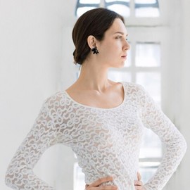 Rhinestone Stud Earrings Fancy Crystal Cluster Drop Dangle Earrings Colorful Crystal Ear Wrap Earrings for Women Jewelry Gifts for Brides Wedding Prom (black)