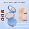 Base Maquillaje Polvo Compacto Fijador Mate 2 Unidades