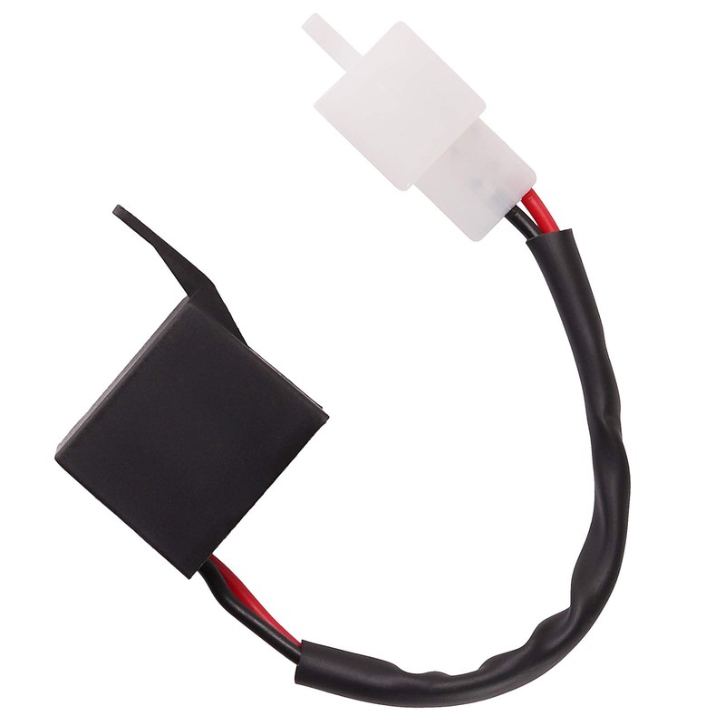 Kinstecks 2Pin Flasher Relay 12V Motorcycle Indicators LED Light Flasher