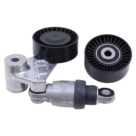 MOTOKU Accessory Drive Belt Tensioner and Pulley Assembly with Idle Pulley Kit for Hyundai Veracruz Sonata Palisade Azera for Kia Telluride Sorento Sedona K900 Cadenza Borrego Amanti
