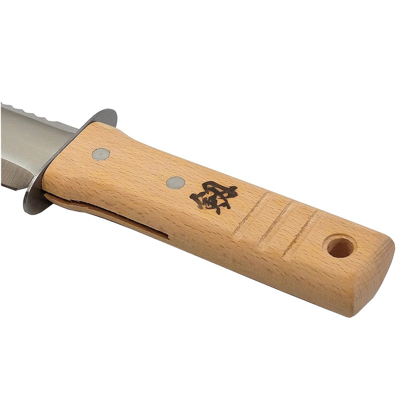 KAKURI Hori Hori Garden Knife with Sheath 12.5" [Stainless Steel