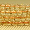 Angelstones Natural AA Grade Citrine Gemstone 6mm Round Beads Stretch