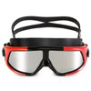 Professional Swim Goggles Women Men Adjustable Anti-Fog Wide View Swimming