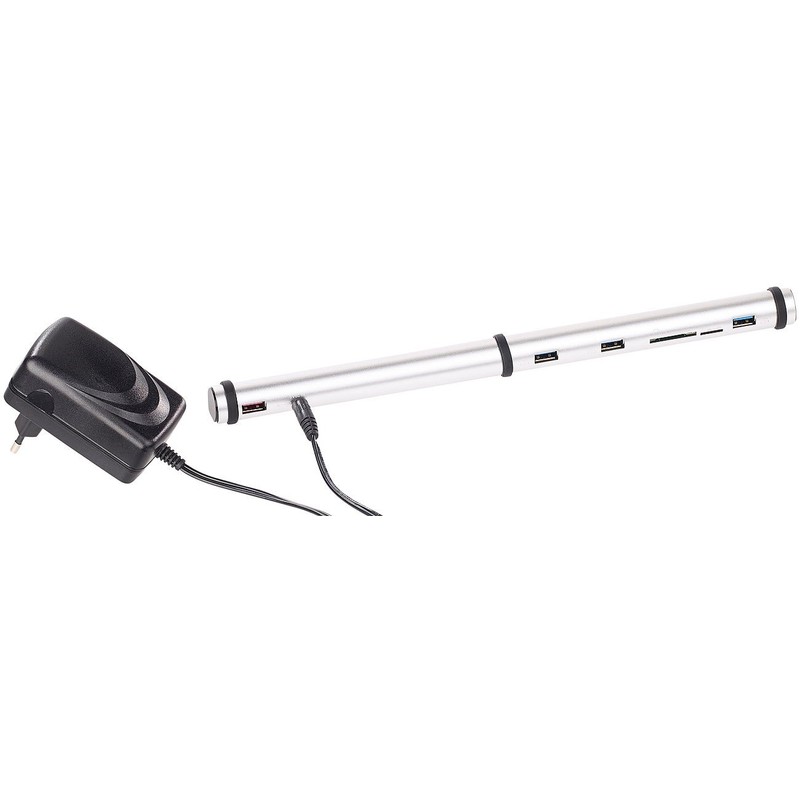 Xystec Notebook Distributor: 3-Way USB 2.0 Charging Hub & Docking