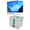 20L Pool Weight Sand Bags Dual Handle Folding Transparent Waterproof