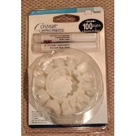 Cosmar Lot of 2 COSMAR Quik Fit  French White 220 Nail Tips Total