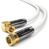 deleyCON SAT Antenna Cable 15m (49.22 ft.) Coaxial Satellite Cable