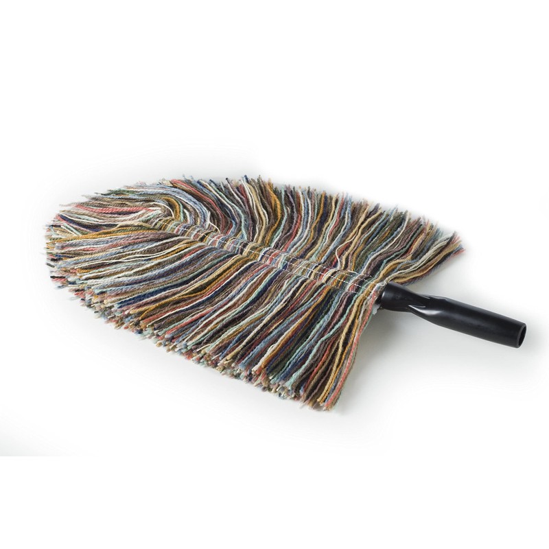 Sladust All Wool Dust Mop with Telescoping Handle and Hand