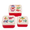 Rex London Snack Boxes (set of 3) - Baby Dinos