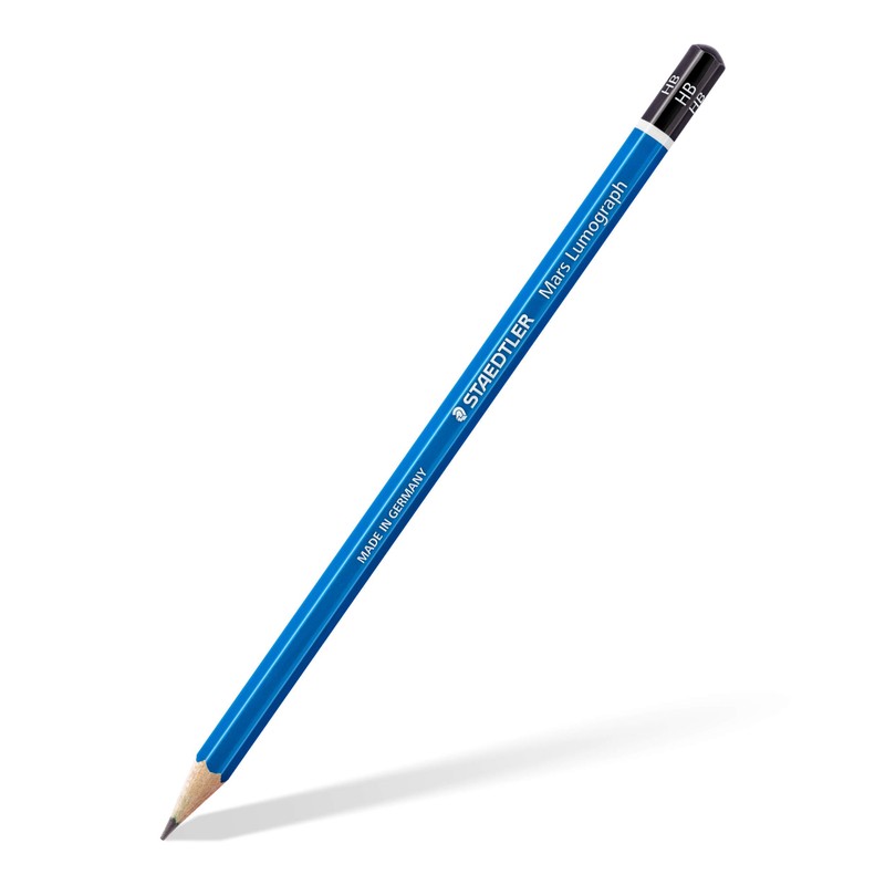 STAEDTLER Mars Lumograph Art Drawing Pencils (12-Pack) – Sustainable, Break-Resistant