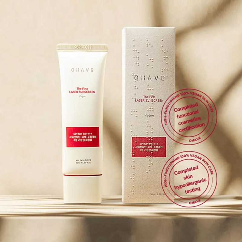 Ohave Protector Solar Spf 50+ Pa++++ Protector Solar De Ampl