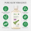 AloeCure AloeCure USDA Organic Aloe Vera Juice Grape Flavor, Made