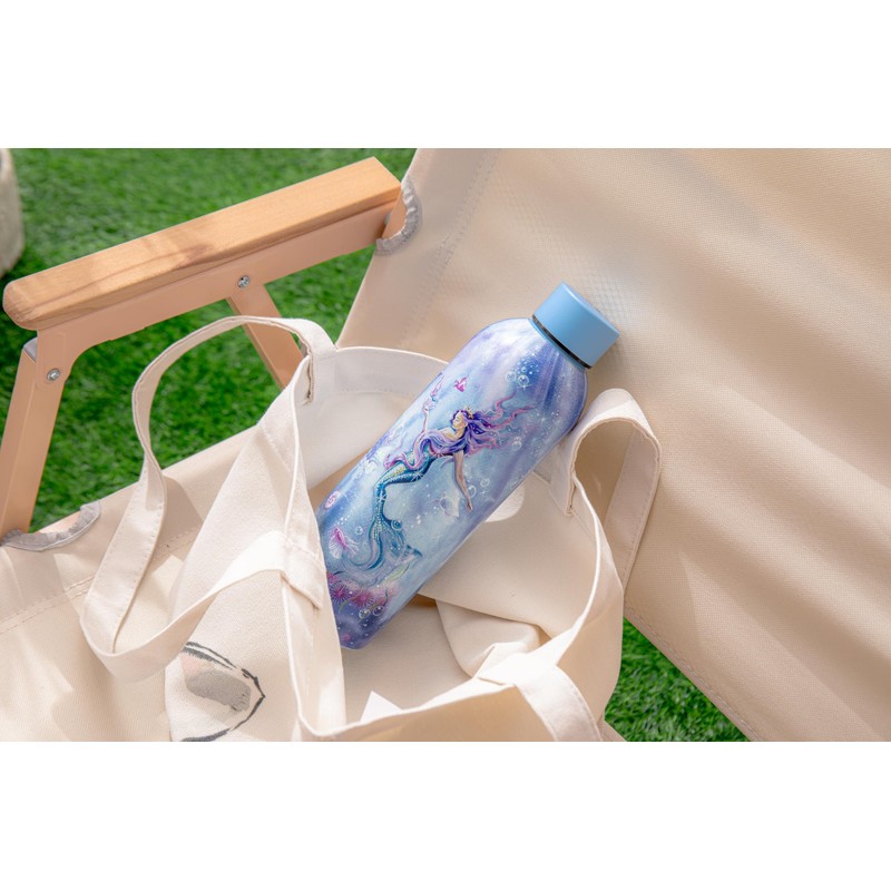 HOX Pillarbox Studios 700ml Stainless Steel Drinks Water Bottle -