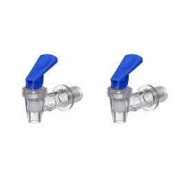 2 LLAVES COLOR CRYSTAL PALANCA AZUL CON CUERDA DE ¾” DE DIÁMETRO EXTERIOR 2 PIEZAS AFR-3