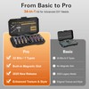 Bomivoi 34 in 1 Magnetic Screwdriver Set, DIY Ratchet Screwdriver