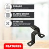 Amazing Drapery Hardware 7/16" Cafe Rod Bracket with 3/4" Wall