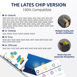 InkSpirit Remanufactured Ink Cartridge Replacement for HP 61 61XL 61 XL Black Tri-Color Combo Used in Envy 4500 5530 4502DeskJet 1000 1010 3050A 2512 1512 2542 2540 2544 3000 OfficeJet 2620 4630 4635