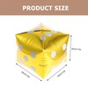 DECHOUS 5pcs Dice Aluminum Foil Balloons for Theme Party Decoration