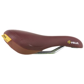 VELO Plush VL3147 Male Saddle VL-3147 Brown