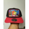 Nickelodeon SPONGEBOB SQUAREPANTS PATCH ADJUSTABLE CURVED BILL SNAPBACK HAT CAP