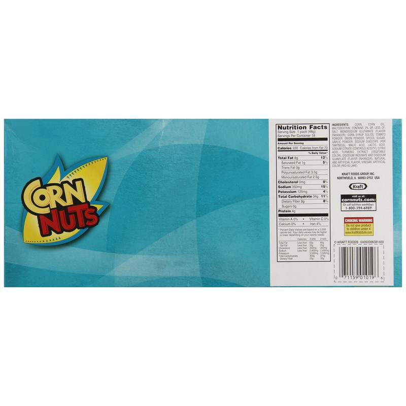 Corn Nuts Ranch Crunchy Corn Kernels (54 Bags, 3 Packs