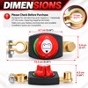 12V–48V Battery Disconnect Switch – Top Post Negative Terminal Battery
